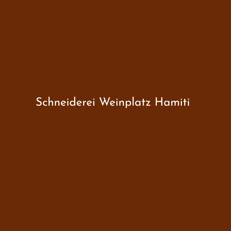 Schneiderei Weinplatz Hamiti